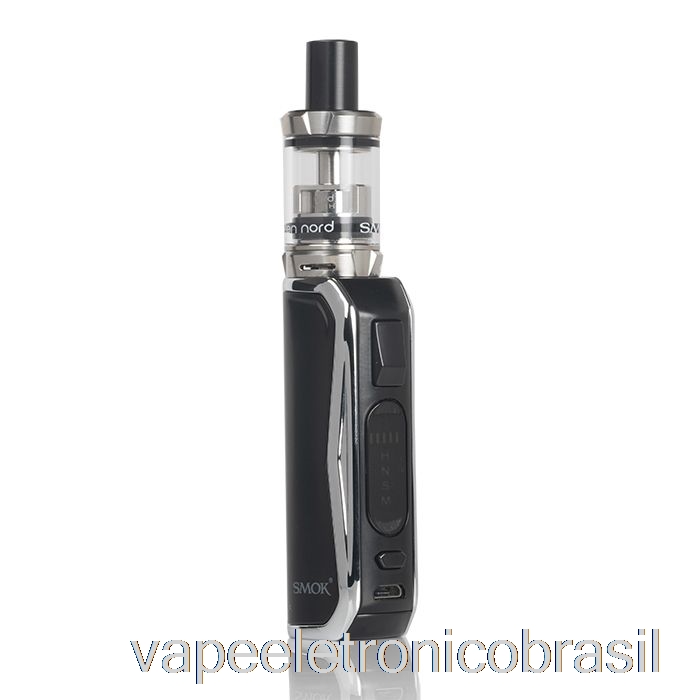 Vape Recarregável Smok Priv N19 30w Starter Kit Chrome Prisma